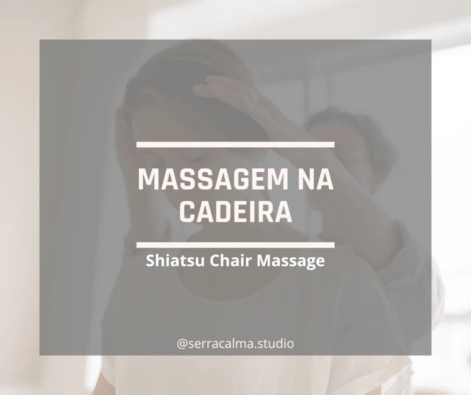 Shiatsu na Cadeira